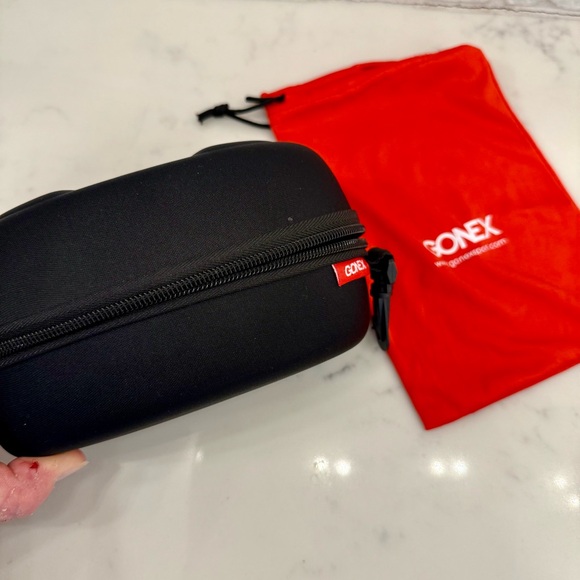 Toddler Purple Ski Goggles with Case - Picture 4 of 4